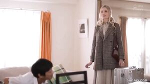 [Exclusive] JAV Foreign Wife Not Familiar With Apartment Building Uncensored