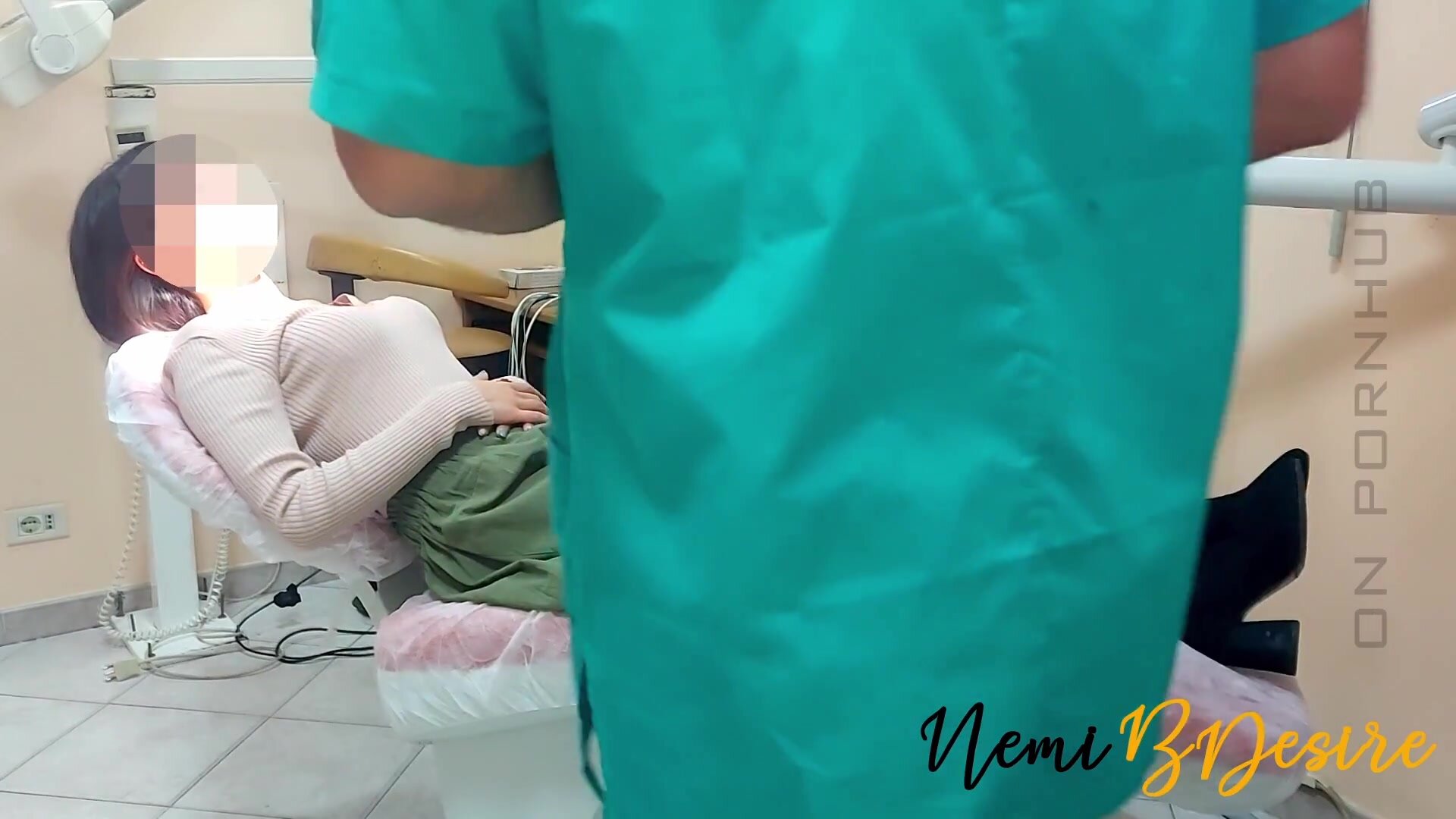 NemiBDesire - The services of the dentist and his assistant give a beautiful smile to the young and eager patient