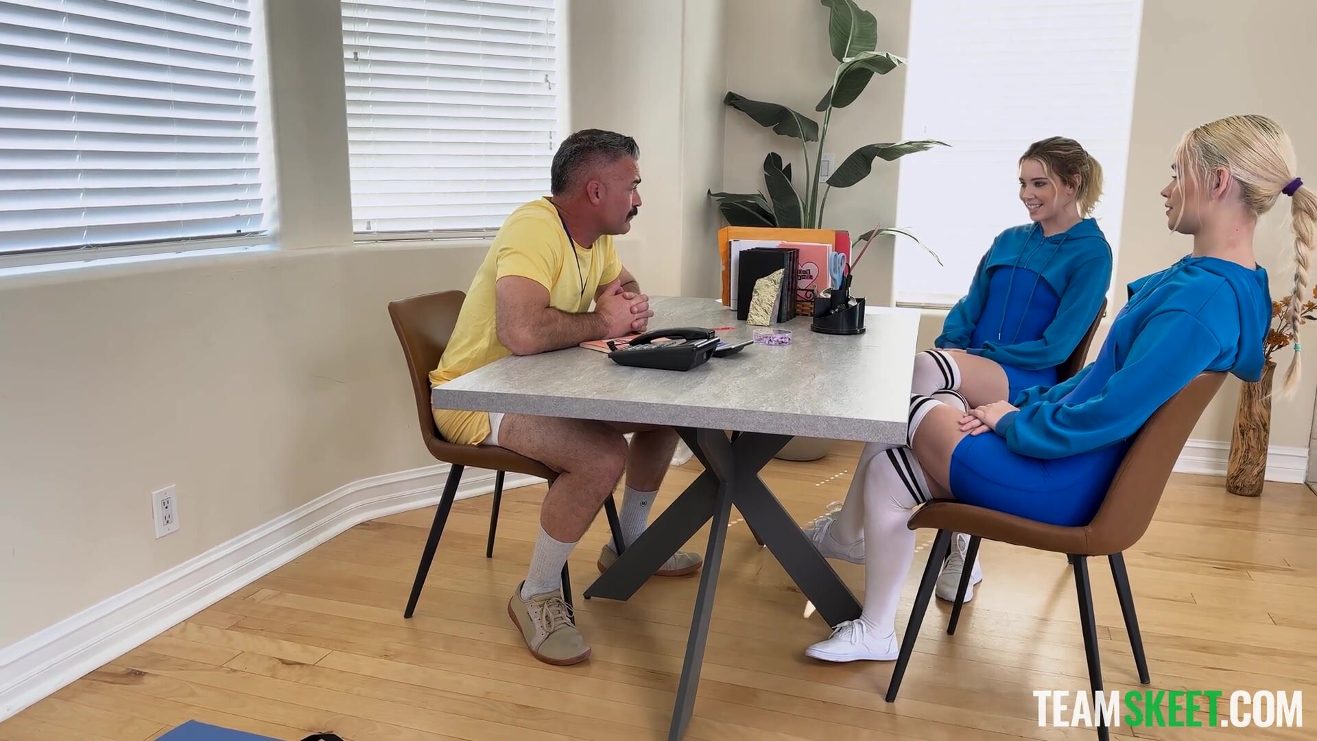 Sophia Sterling & Khloe Kingsley - “You Only Cum When I Say So” Two Bratty Wrestlers Put in Their Place