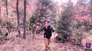 YinyLeon - Big Ass Puertorican MILF Gets Public Anal Fucked After Trail Walk