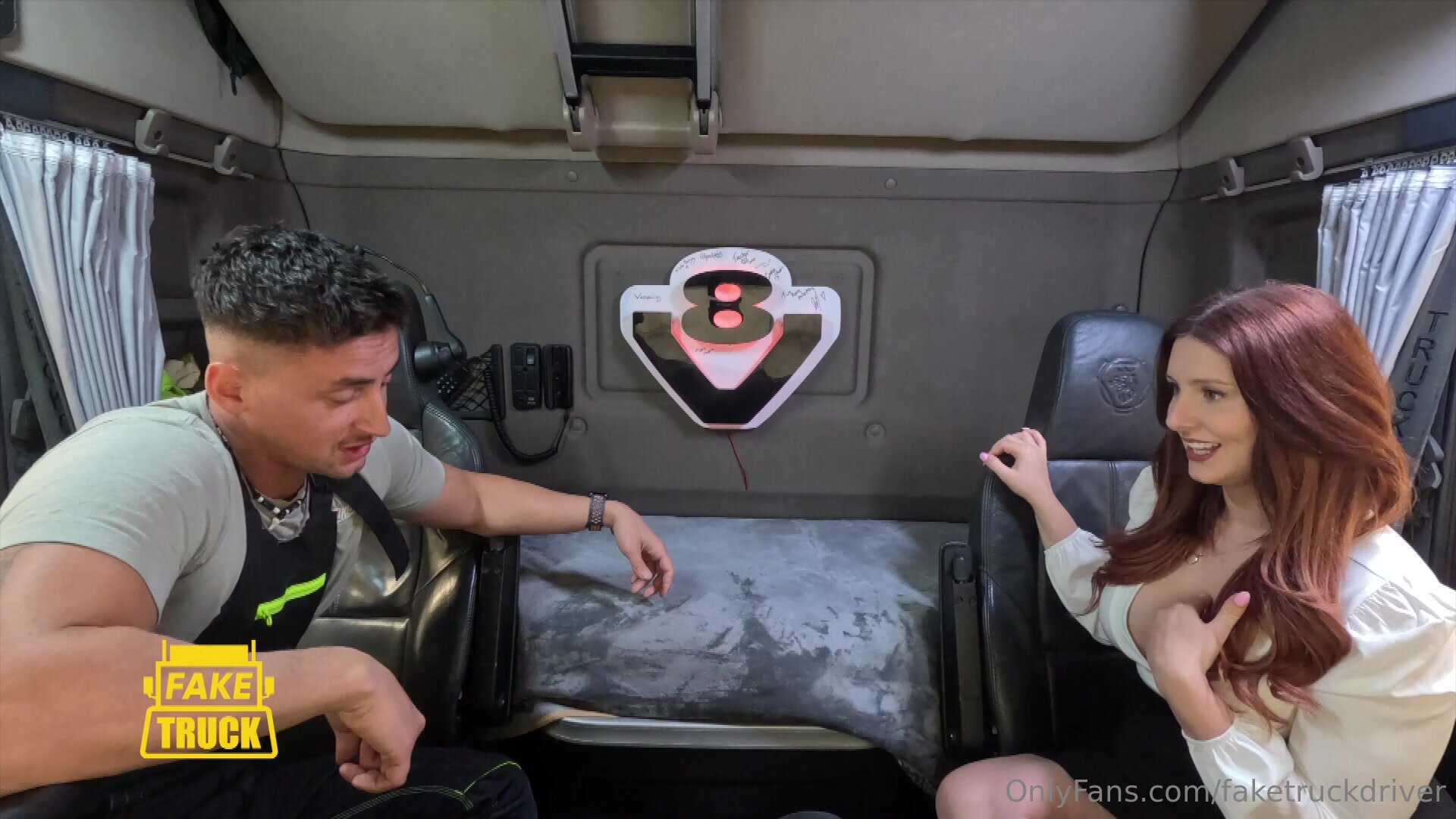 Erin Moore revisit fake truck creampie