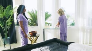 NuruMassage - Anissa Kate Emma Rosie VERY Hands-On Training