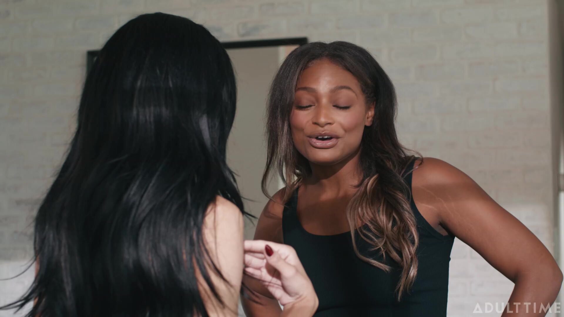 AdultTime - Bianca Bangs Rhae Woods - Classmate Catfight