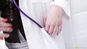 Siri Dahl Curvy Busty Redhead Doctor Makes Her Patient Feel Better By Riding His Cock