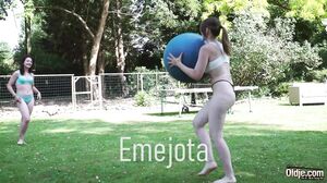 Oldje-3Some - Shana And Emejota - Funky Mike Two Girls One Sprinkler Episode 169