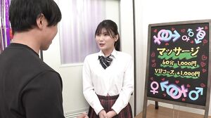 HUNTC-413 The 2000 yen VIP course always allows sex! The mock store at the school festival of Class 3A is "Penis Massage"
