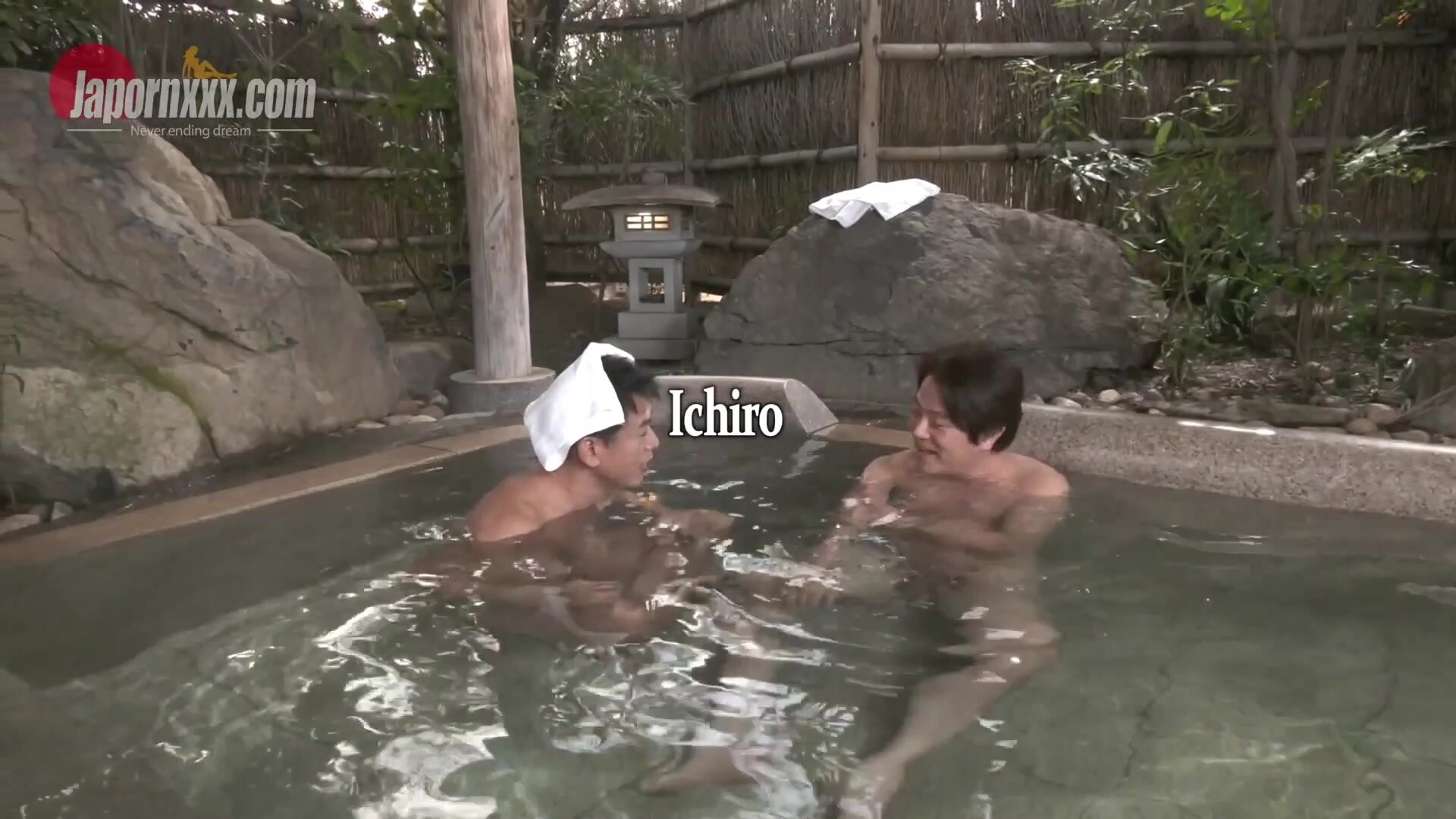 Alexis Crystal - Double Penetration After Japanese Onsen Threesome Creampie