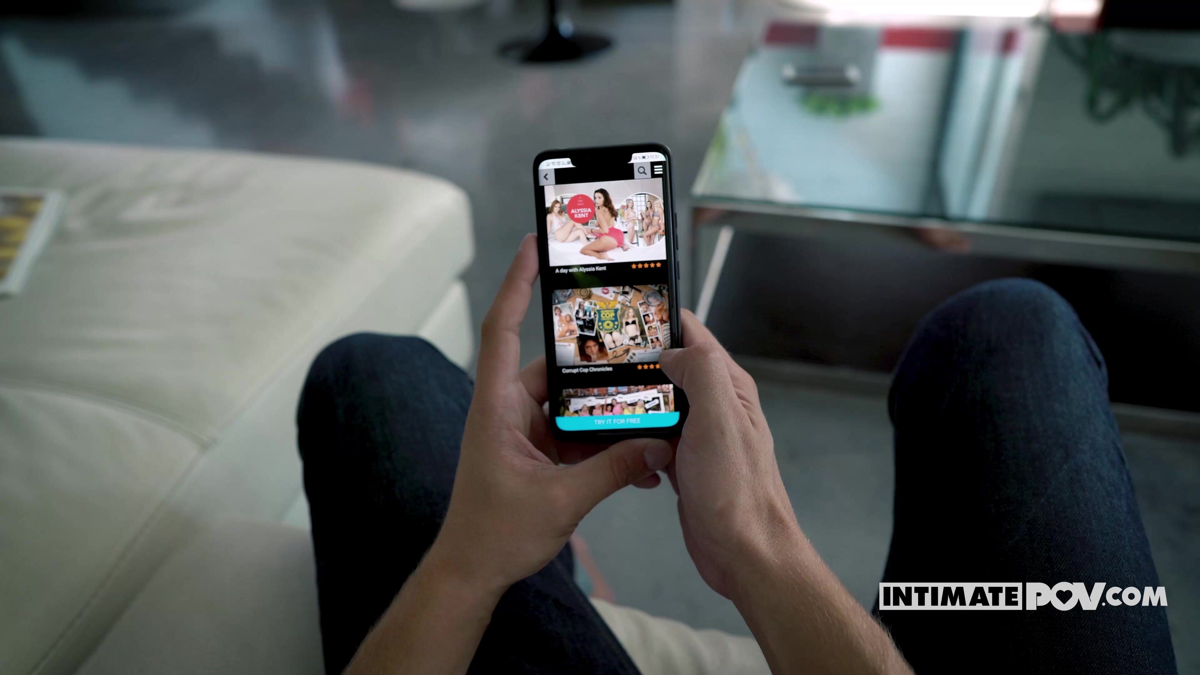 Mina K. and Tiffany Tatum seducing your wifes hot friend