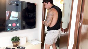 Summer Stepth - Latina MILF enjoys being filmed while masturbating. She ends up fucking her naughty stepso