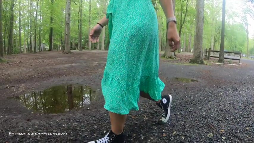 AmWednesday  - chains in a forest