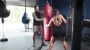 Fit Babe Kelsi Handles His BBC At The Gym