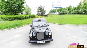 Big Black Cock Stretches Tight Lips