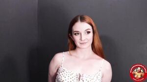 Jackie Jupiter - Petite Redhead Gets 8 Big Facials