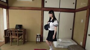 APAK-317 Creampie G-cup beauty slim lady schoolgirl Miho "I'm cumming! I'm cumming!" Demonic piston intense orgasm! Legs shaking as she climaxes! Passionate sex deep in the vagina! Lewd climax student guidance Yukiyo Miho