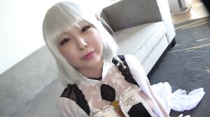 PRIN-053 Big, jiggling breasts! A current female college student (1● years old) with marshmallow-soft natural breasts (J cup) and a plump, voluptuous body (slippery with oil). A born charmer cosplayer who's here to kill any virgin!