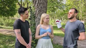 Jessie Ames Gets Even with Cheapskate Sugardaddy In Double Penetration Threesome