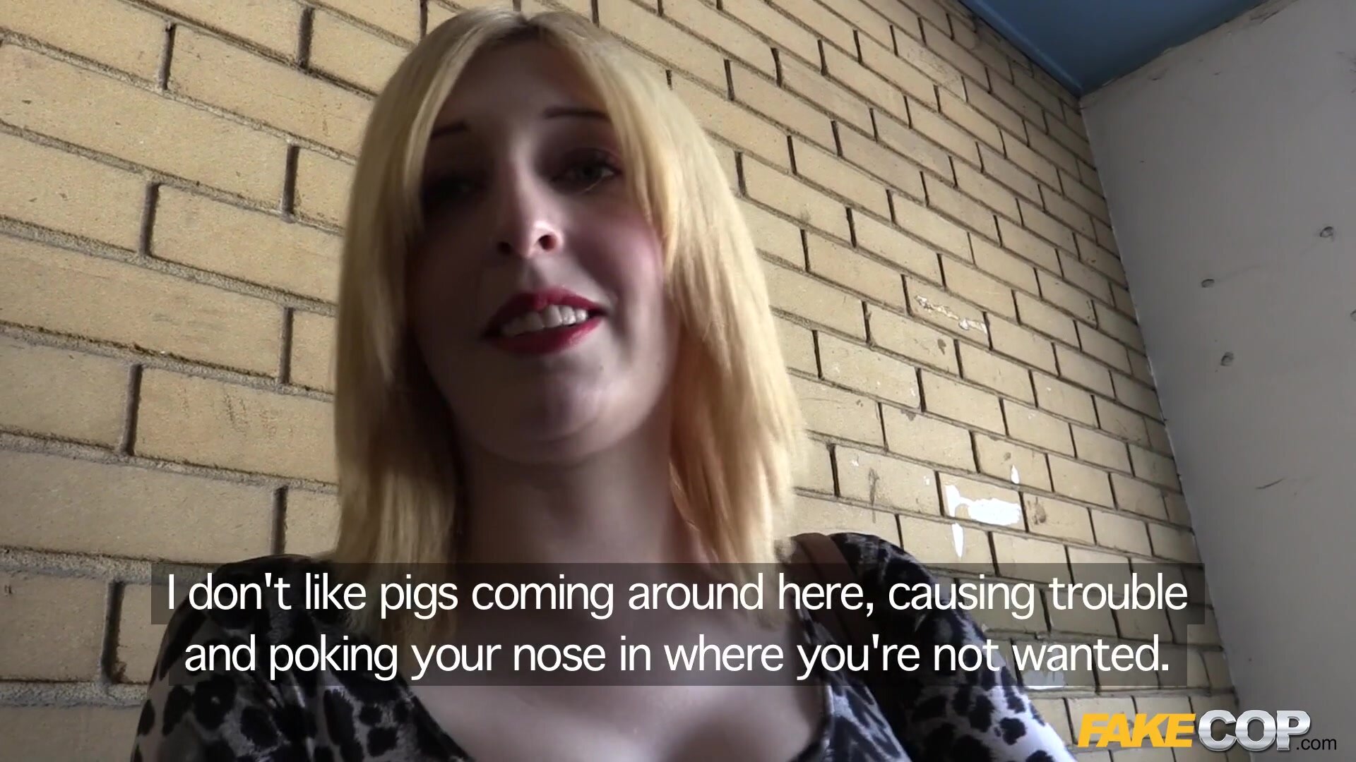 Slut Gets Fucked By Cop In Her Flat