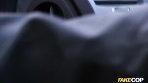 Start of watch Long legged ebony babe's cop fantasy