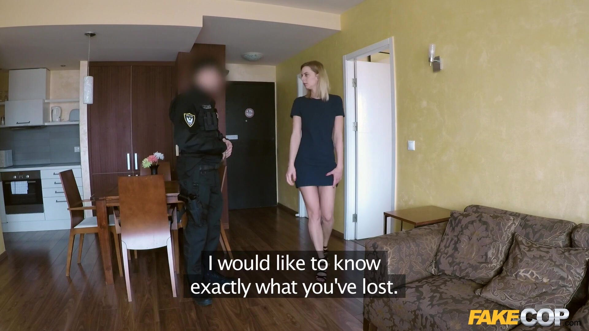 Steffany - Robbery Leads to Hotel Sex for Cop