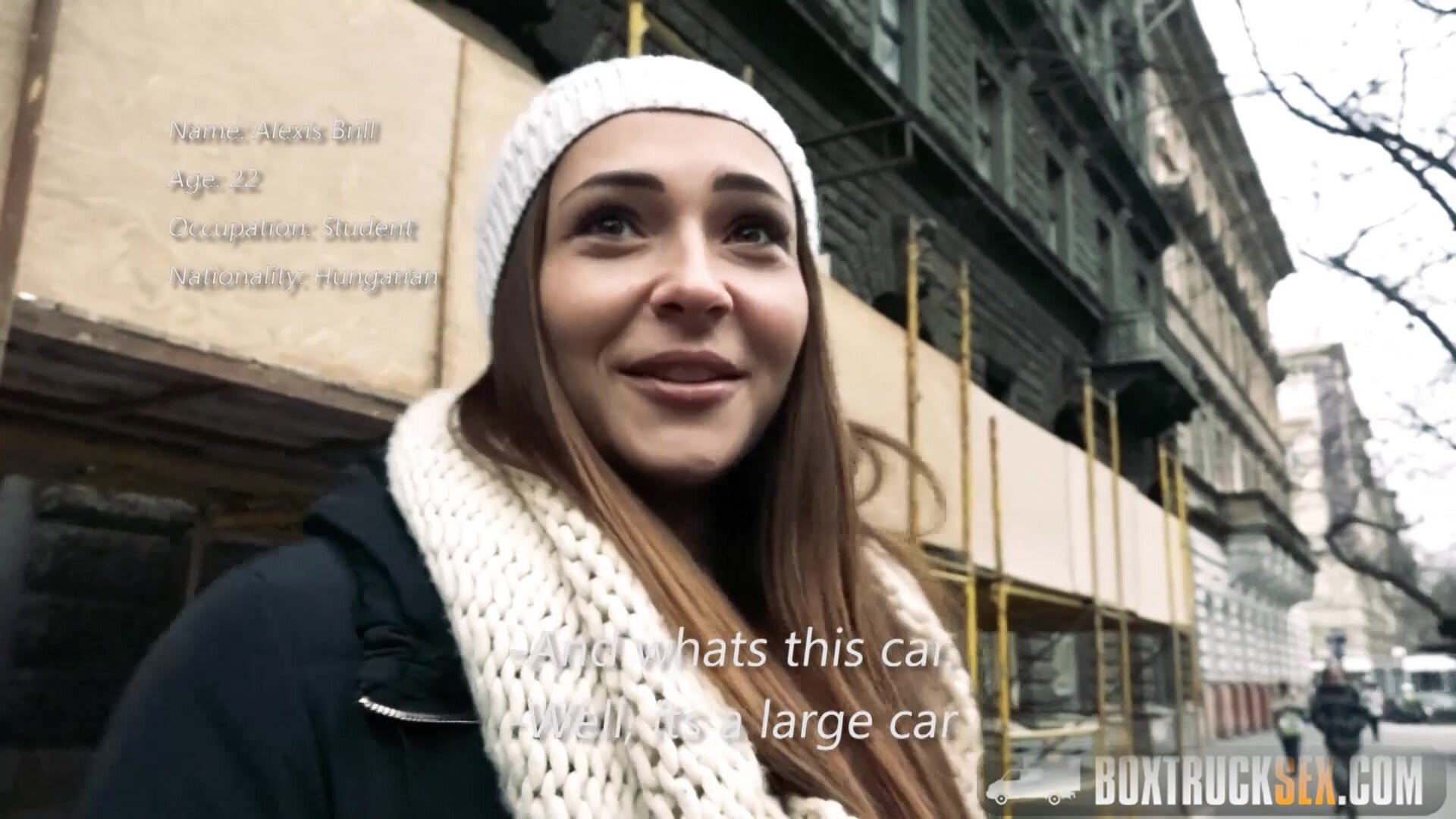 Teen Alexis Brill Plays with a Dildo in our Sex Truck