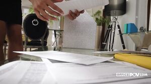 OfficePOV - Angelica Heart Lia Lin And Kate Quinn 3 Women Fighting Over You