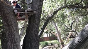 Erin Electra - Stepmom Helps Her Stepson Cum In His Treehouse