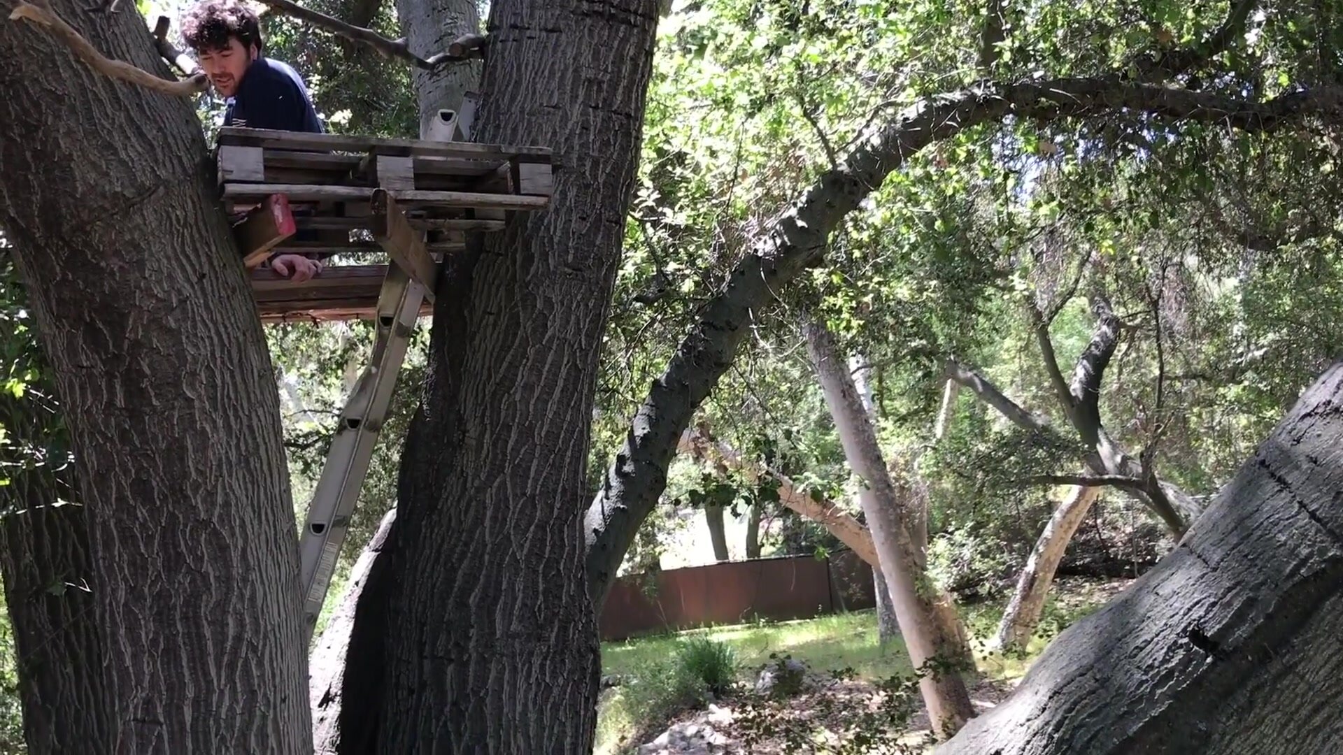 Erin Electra - Stepmom Helps Her Stepson Cum In His Treehouse