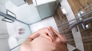 Natalie Flowers - My Step Brother Fuck my Tight Ass after Shower