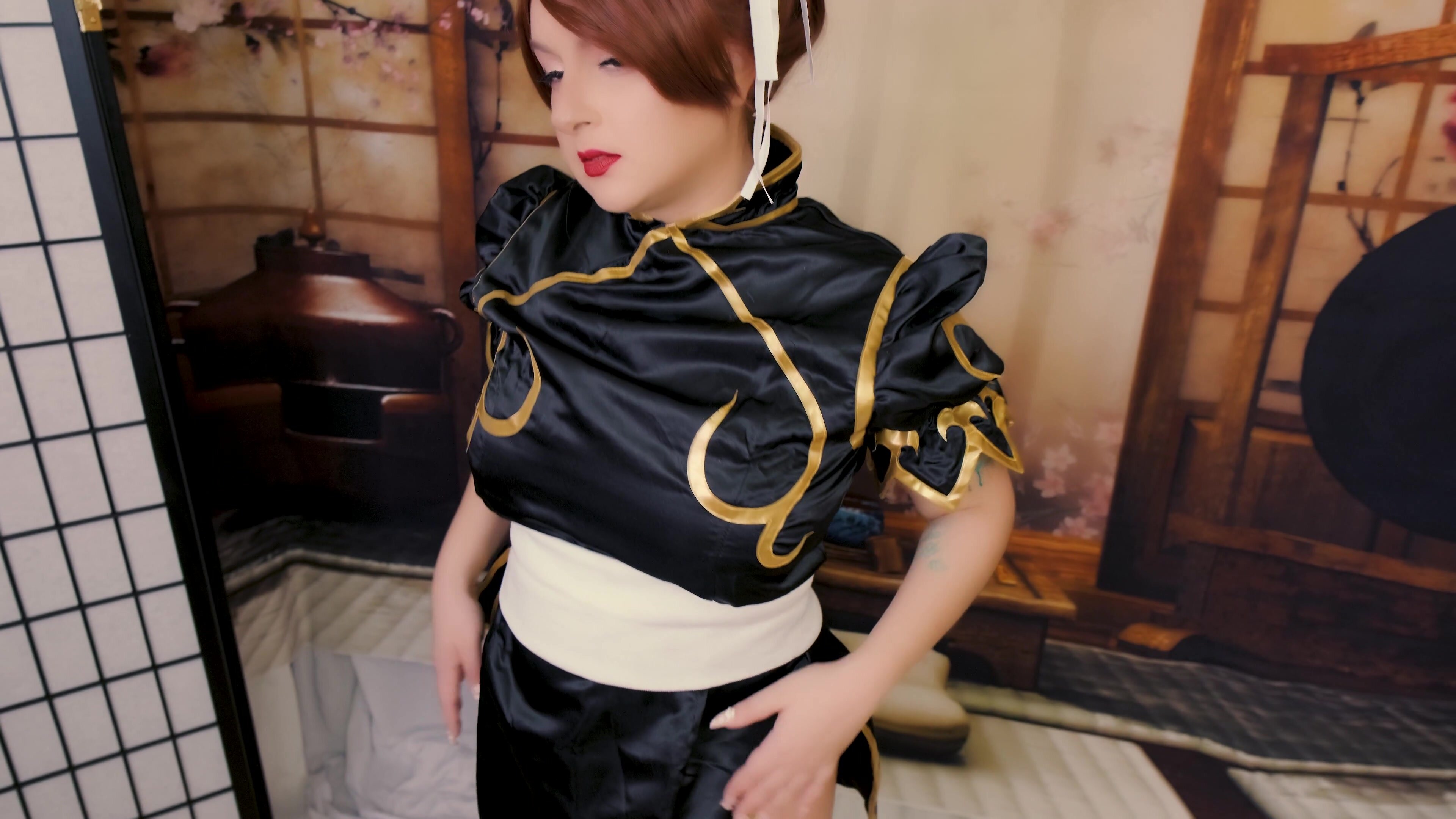 Amy Fantasy - Chun Li Ass Eating and Creampie