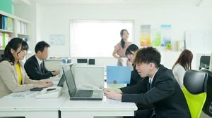 HUBLK-058 Group Time Stop flowers Office Edition