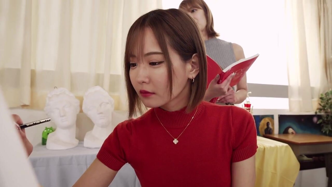 HUNTC-490 Nude drawing models are rotated! 2 And everyone except the models is naked? When I entered art school, I was the only guy! During class, everyone was completely naked so that the models wouldn't feel embarrassed! And when we modeled in pairs, we