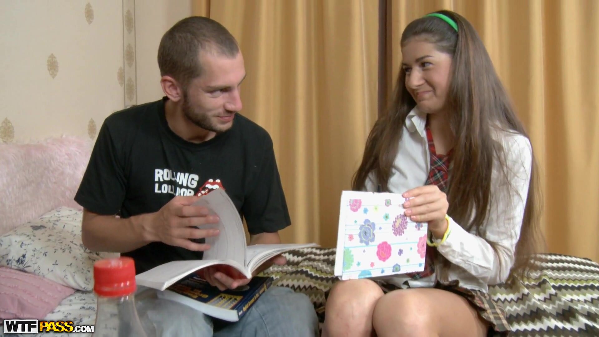 Agnessa - Hard Anal Sex with a Pretty Schoolgirl