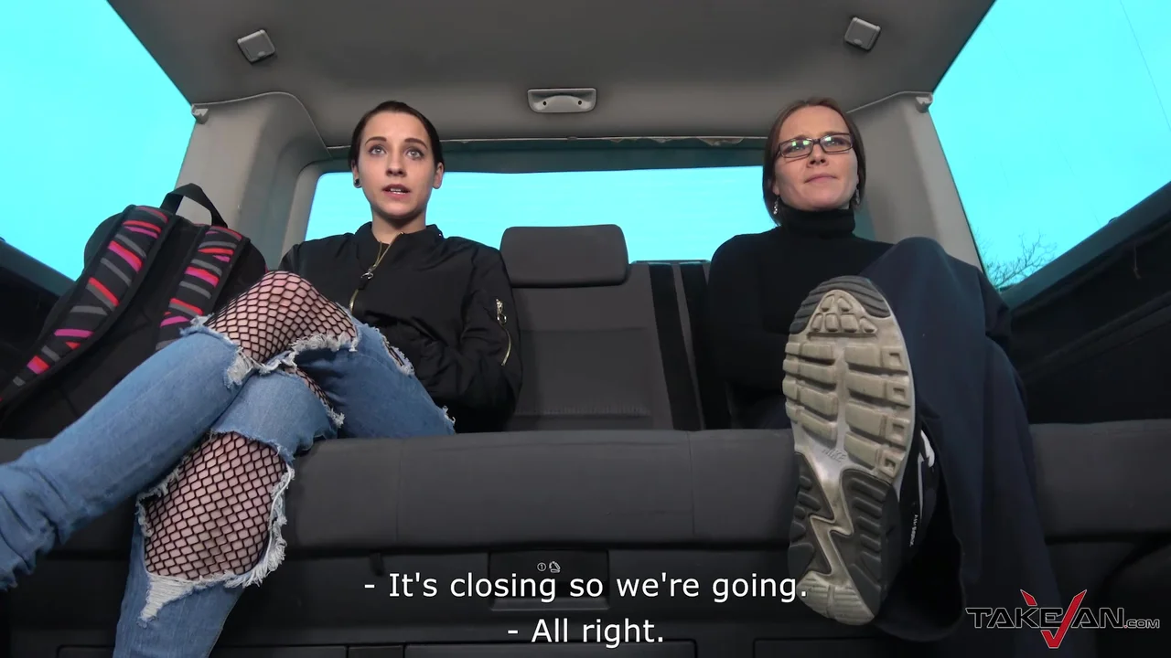 TakeVan - Charlotte- Unexperienced Driver Fucks Hot ...