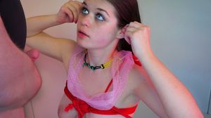 Extreme bondage of 18yo trained slave