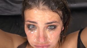 Adriana Chechik drinks sperm and squirt!