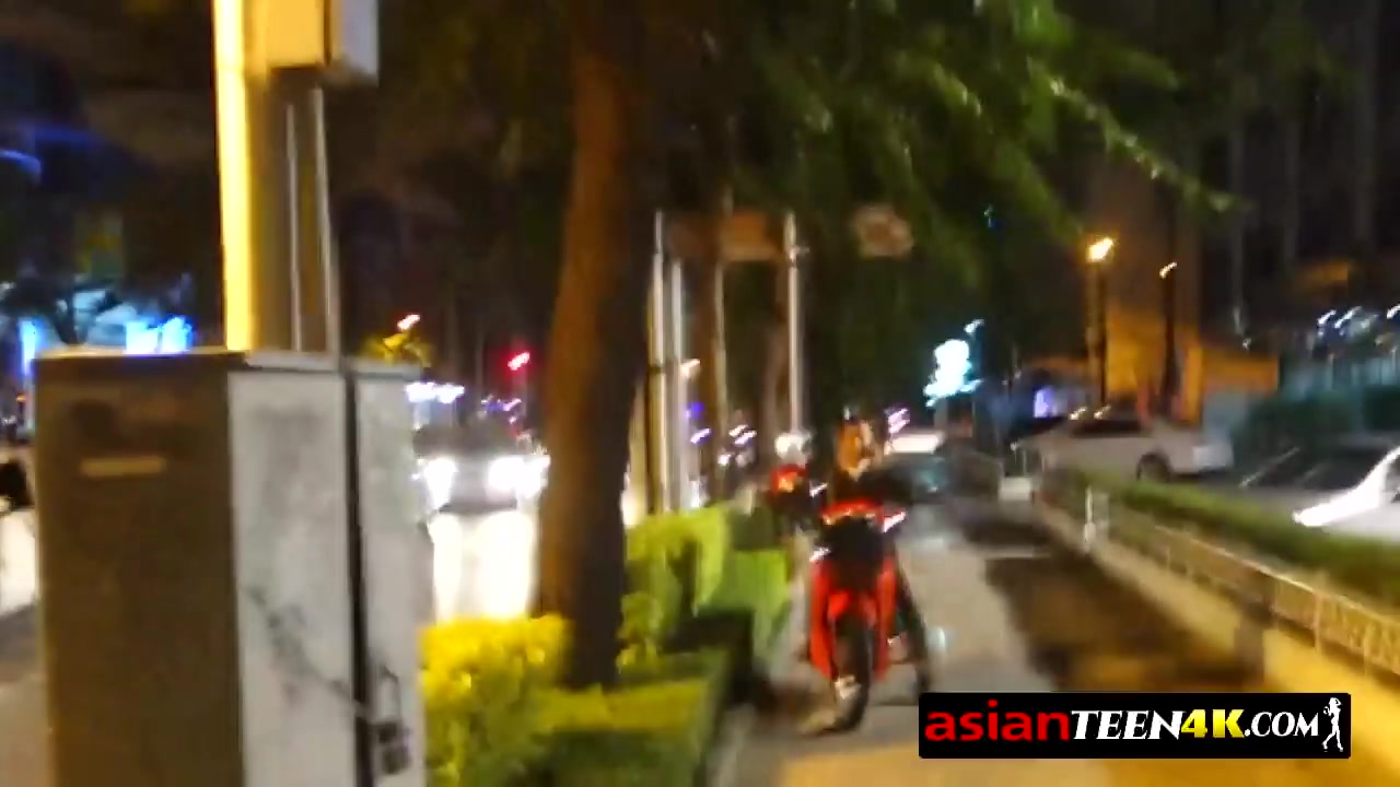 This Asian freak makes his dick spit