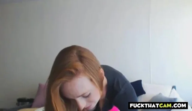 Amateur Redhead Teen Masturbates To Orgasm